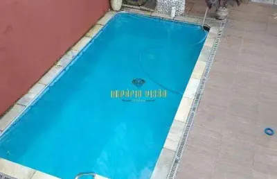 Sobrado à venda com 1 dormitório, piscina, sauna e salão de festas no bairro jardim saúde - suzano - sp