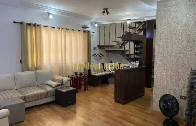 Sobrado à venda com 3 dormitórios, sendo 1 suíte com banheira, closet e churrasqueira no centro de poá-sp