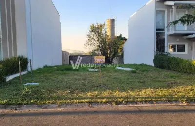 Terreno em condomínio fechado à venda na rua josé carlos ferrari, 382, residencial flor da serra, valinhos por r$ 525.000