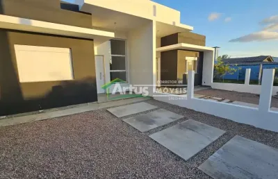 Casa com 2 quartos à venda no jardim beira mar, tramandaí  por r$ 357.000