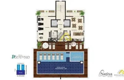 Apartamento 701 alto padrão no edifício positano no centro de guaratuba-pr