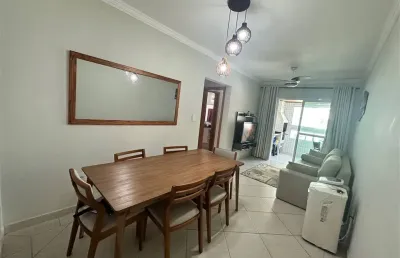 Apto de 2 dorm c/ 1 suíte, sacada gourmet, mobiliado,70 área útil. bairro: aviação.