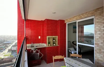 Oportunidade imperdível – apartamento para locação na ocian r$ 3.700 mobiliado