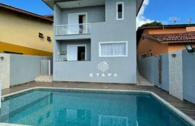 Casa com 3 dormitórios à venda, 240 m² por r$ 1.200.000,00 - jardim dos pinheiros - atibaia/sp