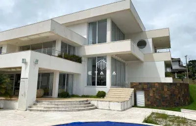 Casa com 5 dormitórios, 650 m² - venda por r$ 4.500.000 ou aluguel por r$ 22.500/mês - condomínio residencial reserva ecológica atibaia - atibaia/sp