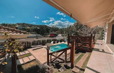 Casa com 4 dormitórios à venda, 329 m² por r$ 3.200.000,00 - condominio porto atibaia - atibaia/sp