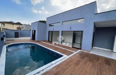 Casa com 3 dormitórios à venda, 230 m² por r$ 1.350.000,00 - jardim estância brasil - atibaia/sp