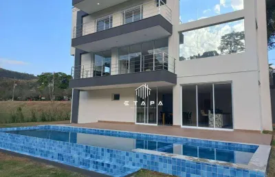 Casa com 5 dormitórios, 550 m² - venda por r$ 5.500.000,00 ou aluguel por r$ 25.000,00/mês - condominio porto atibaia - atibaia/sp