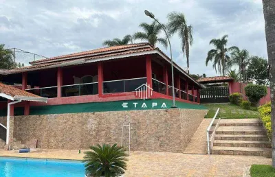 Chácara com 4 dormitórios à venda, 2000 m² por r$ 1.500.000 - canedos - piracaia/sp