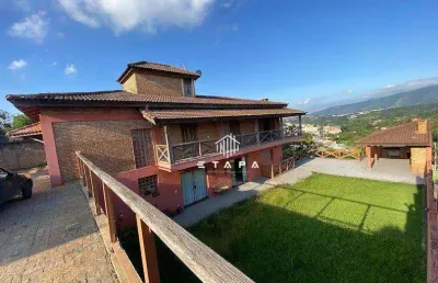 Casa com 6 dormitórios à venda, 420 m² por r$ 980.000,00 - jardim das cerejeiras - atibaia/sp