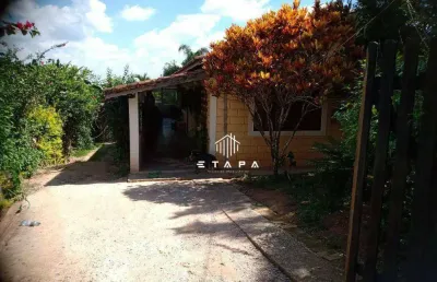 Chácara com 2 dormitórios à venda, 1009 m² por r$ 600.000,00 - vitória régia - atibaia/sp