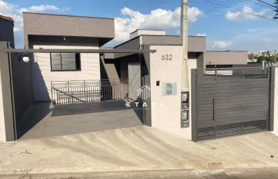 Casa com 2 suítes à venda, 78 m² por r$ 449.000 - jardim imperial - atibaia/sp