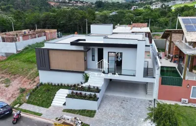 Excelente casa em condominio dentro da cidade com 3 suites à venda, 200 m² por r$ 1.980.000 - reserva são nicolau - atibaia/sp