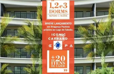 Apartamento com 1 dormitório à venda, 50 m² por r$ 0,01 - centro - bragança paulista/sp