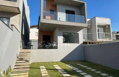 Casa com 3 suítes à venda, 142 m² por r$ 1.090.000 - jardim shangri-lá - atibaia/sp