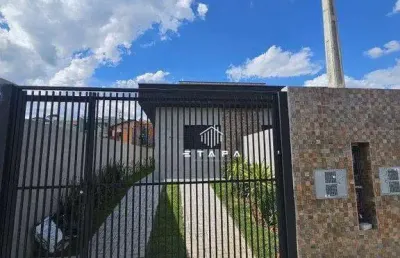 Casa com 2 dormitórios à venda, 50 m² por r$ 395.000,00 - jardim são felipe - atibaia/sp