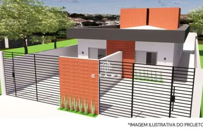 Casa com 2 dormitórios à venda, 50 m² por r$ 395.000,00 - jardim são felipe - atibaia/sp