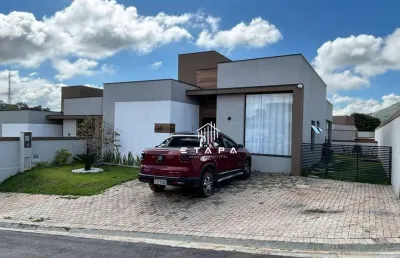 Casa com 3 dormitórios à venda, 117 m² por r$ 950.000,00 - reserva ybyra - atibaia/sp