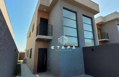 Casa com 3 dormitórios à venda, 105 m² por r$ 860.000,00 - vila petrópolis - atibaia/sp