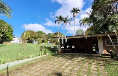 Chácara com 4 dormitórios à venda, 4578 m² por r$ 2.300.000,00 - parque res atibaia - atibaia/sp