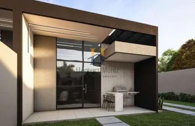 Casa com 3 dormitórios à venda, 101 m² no residencial boreal por r$ 469.000 - parque havaí - eusébio/ce