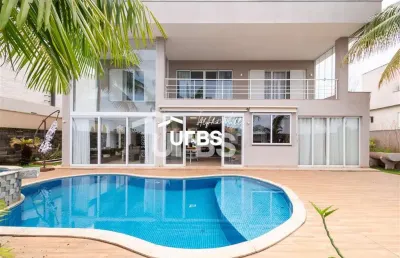 Casa em condomínio fechado com 6 quartos à venda na Avenida Catléia, Residencial Alphaville Flamboyant, Goiânia