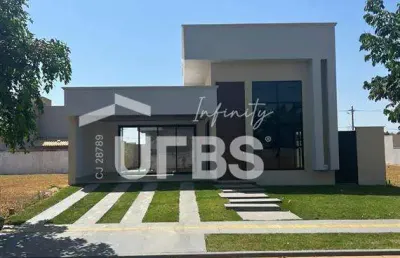 Casa em condomínio fechado com 3 quartos à venda na Alameda Croácia, Terras Alpha Residencial 2, Senador Canedo