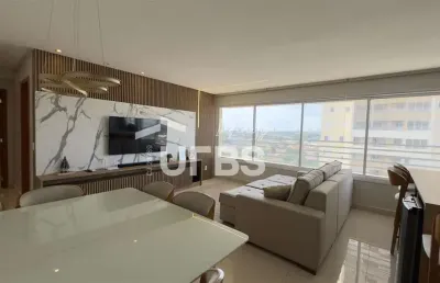 Apartamento 96,07m2, nascente com 3 suítes , 1 lavabo e 2 vagas - setor jardim europa