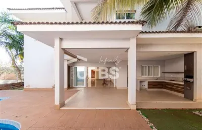 Alphaville araguaia - casa de condomínio 5 quartos, sendo 5 suítes