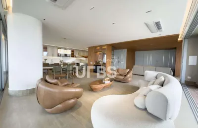 Apartamento 3 suítes com 397m² - mobiliado e decorado - epic city home - setor bueno