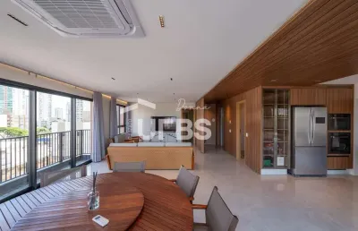 Apartamento semi mobiliado no vero home - st.marista - 166 metros
