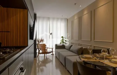 Apartamento com 1 quarto à venda na Avenida Deputado Jamel Cecílio, Jardim Goiás, Goiânia