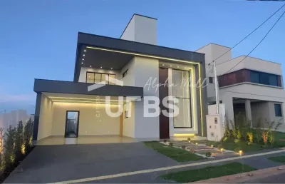 Casa em condomínio fechado com 4 quartos à venda na Rua Piemonte, Jardins Parma, Senador Canedo