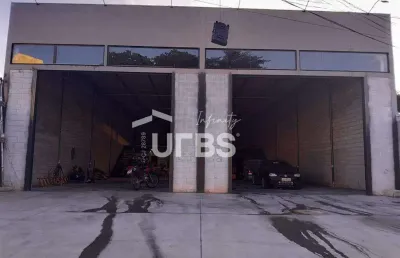 Galpao novo  nunca habitado  6 metros pe direito todo no concrto usinado, mesanino   2  banheiros portas automaticas energia trifase pronto s
