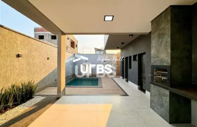 Casa em condomínio fechado com 3 quartos à venda na Rua Girasol, Jardins Nápoles, Senador Canedo