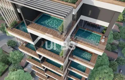 Apartamento luxuoso com 271 m2 nascente com 03 suítes amplas!