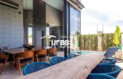 Terras alpha 2 - casa de condomínio 3 quartos, sendo 3 suítes