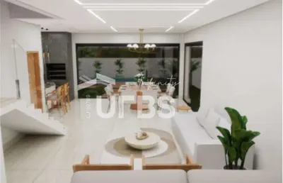 Casa em condomínio fechado com 3 quartos à venda na Alameda Espanha, Terras Alpha Residencial 1, Senador Canedo