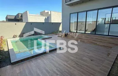 Casa em condomínio fechado com 4 quartos à venda na Rua dos Jacarandas, Jardins Bolonha, Senador Canedo