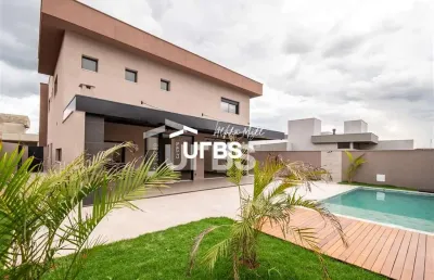 Casa em condomínio fechado com 4 quartos à venda na Rua Pommard, Jardins França, Goiânia