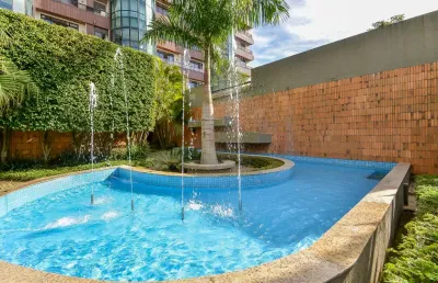 Ap. duplex no ecoville, ed. burle marx, 16° and, vista do parque barigui