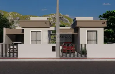 Residencial horizon - casa geminada em são pedro, brusque/sc
