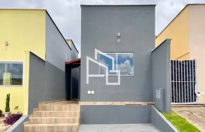 Casa em condomínio para venda com 2 quartos em chácaras de recreio são joaquim - goiânia - go