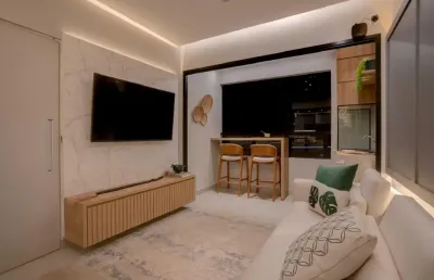 Apartamento com 55 m2, no art haus - vila rosa - goiânia