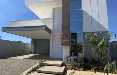 Casa térrea nova no alphaville 1 com 4 suítes e persianas automatizadas