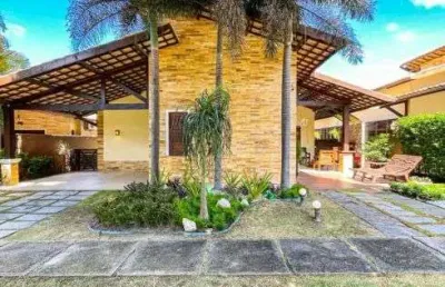Casa plana em condomínio perfeita 100% porteira fechada a venda no eusébio!