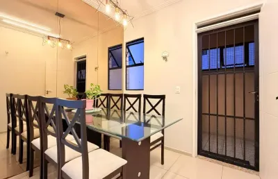 Lindo apartamento projetado e com 3 quartos no monte castelo.