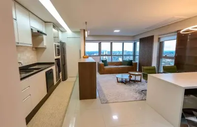 Apartamento 2 quartos mobiliado e com 2 vagas no centro de curitiba
