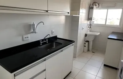 Apartamento semimobiliado com 2 quartos no parque ecoville