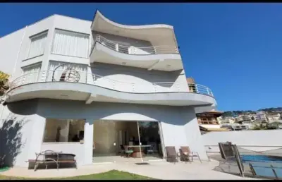 Sobrado com piscina 416mts² - condominio swiss park sbc